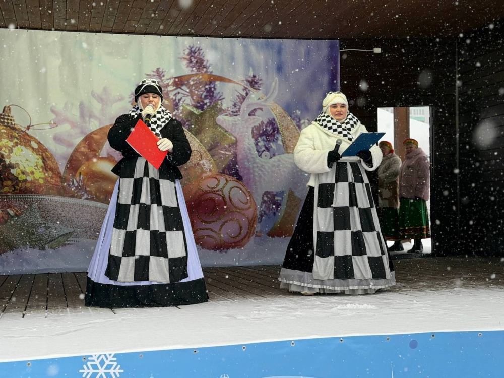 Состоялся прекрасный зимний фестиваль в Центральном парке в Тутаеве!